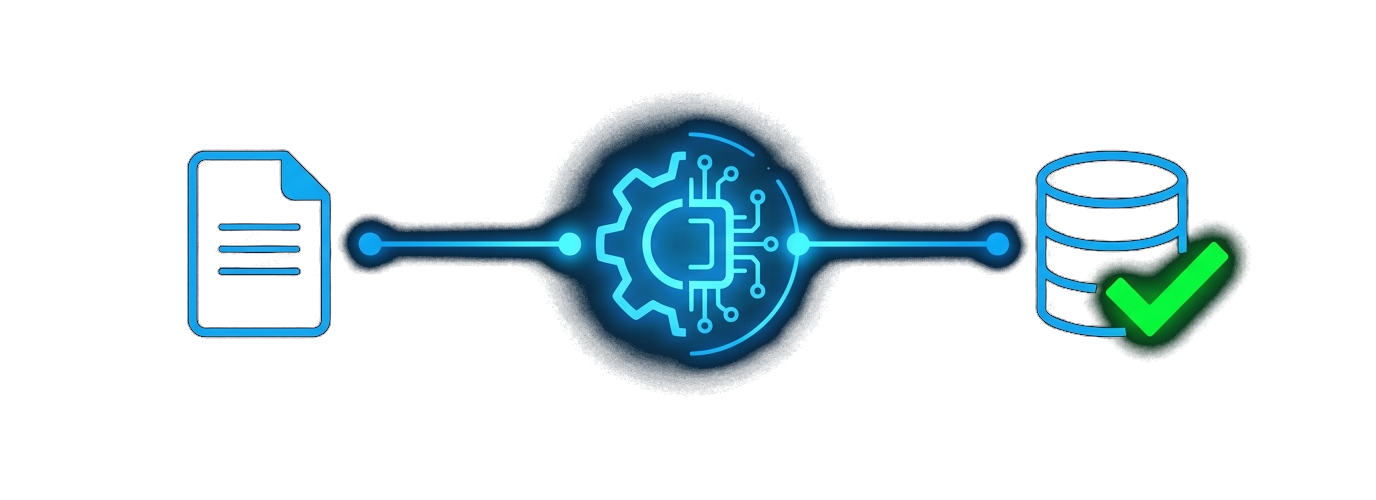 Intelligent document extraction and validation workflow